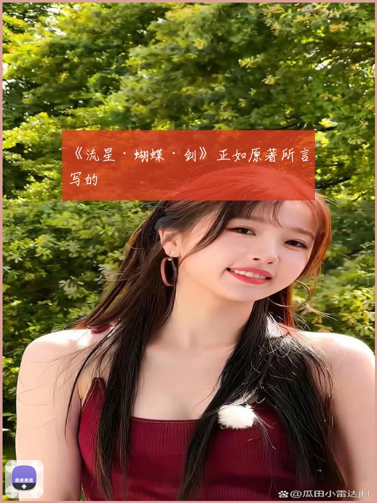 《流星·蝴蝶·剑》正如原著所言，写的