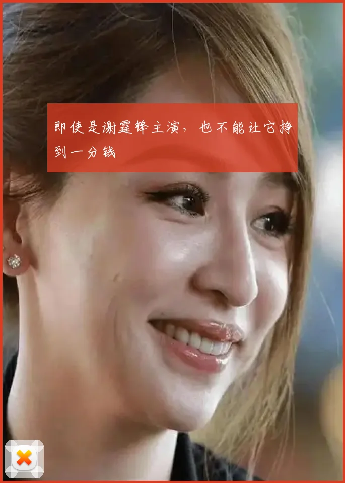即使是谢霆锋主演，也不能让它挣到一分钱