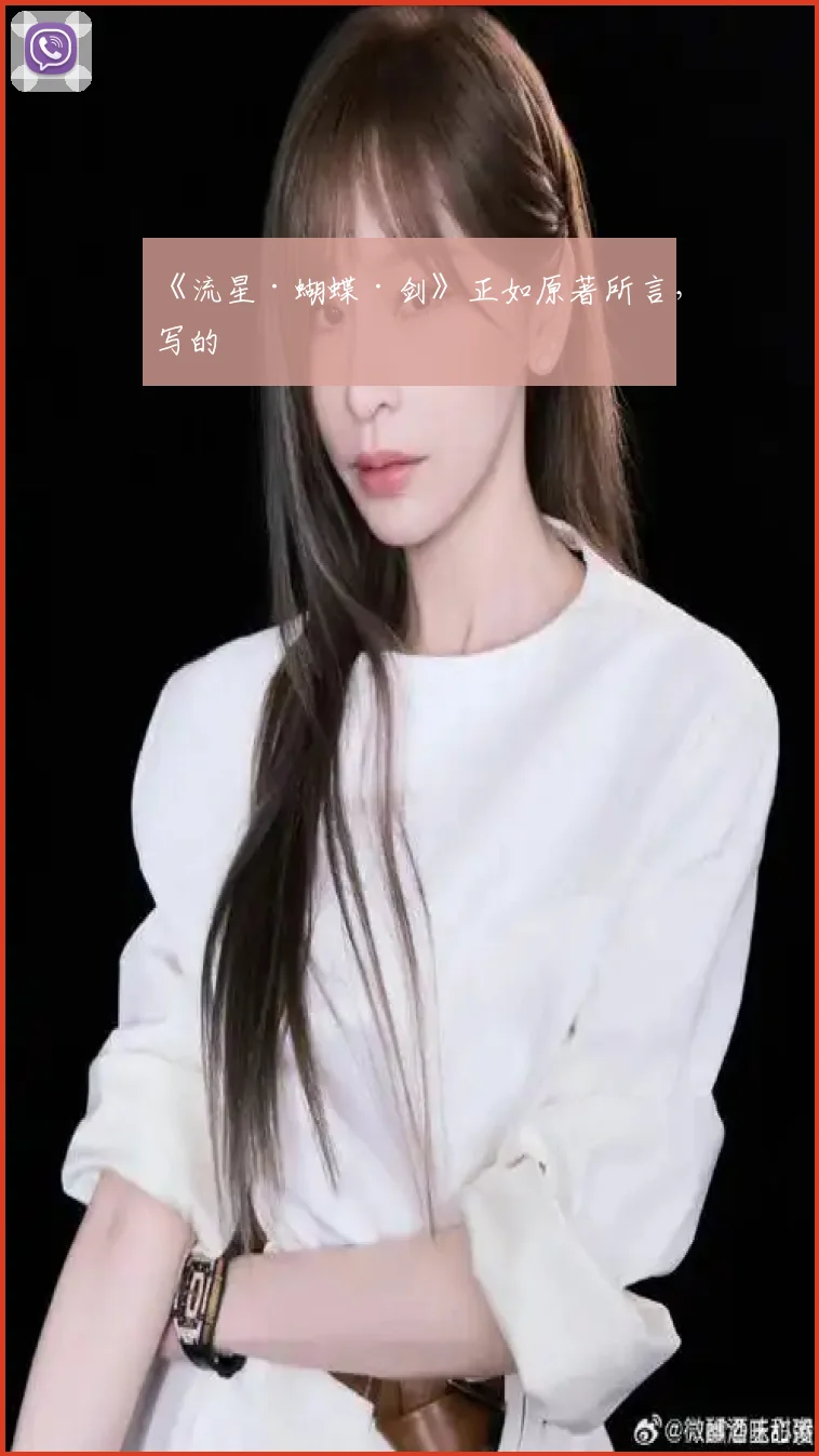 《流星·蝴蝶·剑》正如原著所言，写的
