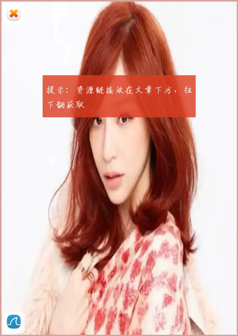 提示：资源链接放在文章下方，往下翻获取